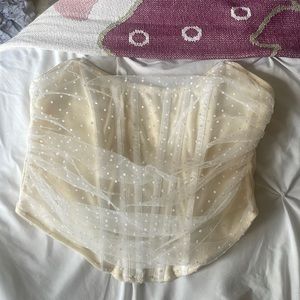 missguided corset top